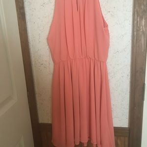 Coral size small dress